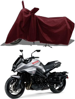 DeepShakshi AUTOMOTIVE Waterproof Two Wheeler Cover for Royal Enfield(Interceptor 650, Maroon)