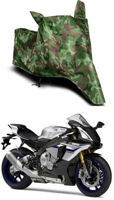 Mdstar Waterproof Two Wheeler Cover for Yamaha(YZF R1M, Multicolor)