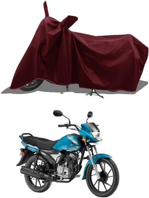 KEDIT Two Wheeler Cover for Yamaha(Saluto RX, Maroon)