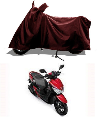 GROFATIK Two Wheeler Cover for Hero(Electric Dash BS6, Maroon)
