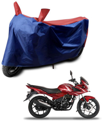 KEDIT Two Wheeler Cover for Bajaj(Discover 150 f, Red, Blue)