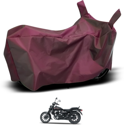 GOSHIV-car and bike accessories Waterproof Two Wheeler Cover for Bajaj(Avenger, Maroon)