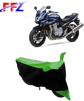 FFZ Two Wheeler Cover for Suzuki(Bandit, Black, Green)