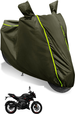 Auto Hub Waterproof Two Wheeler Cover for Bajaj(Pulsar N160, Multicolor)