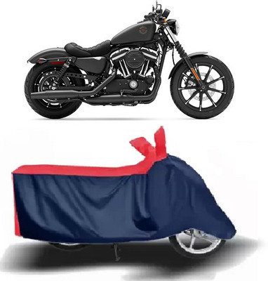 DSAMI Two Wheeler Cover for Harley Davidson(Iron 883, Blue)