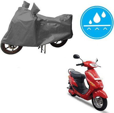 DeepShakshi AUTOMOTIVE Waterproof Two Wheeler Cover for Hero(E Sprint, Grey)