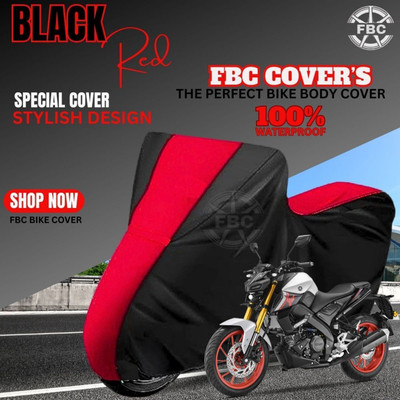 OliverX Waterproof Two Wheeler Cover for Yamaha(MT 15, Black)
