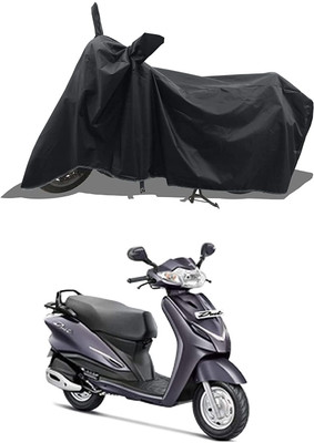 KEDIT Two Wheeler Cover for Hero(Duet, Black)