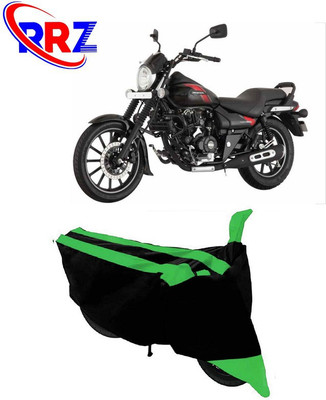 RRZ Waterproof Two Wheeler Cover for Bajaj(Avenger, Black, Green)