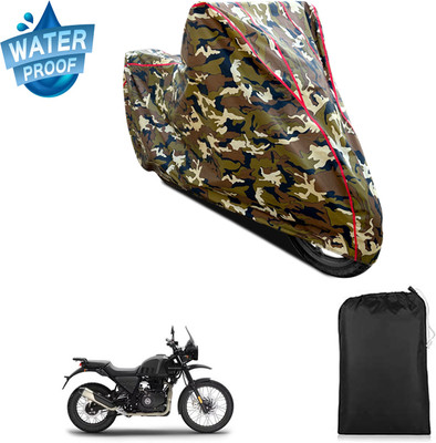PAGORA Waterproof Two Wheeler Cover for Royal Enfield(Himalayan, Yellow)