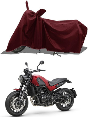 Mdstar Waterproof Two Wheeler Cover for Suzuki(Intruder, Maroon)
