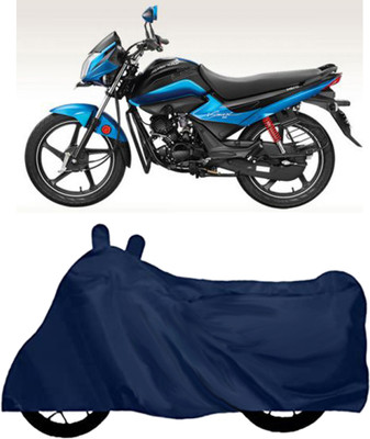 ROYAL AUTO MART Waterproof Two Wheeler Cover for Hero(Splendor I Smart, Blue)