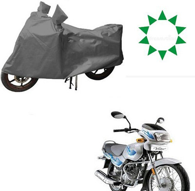 DeepShakshi AUTOMOTIVE Waterproof Two Wheeler Cover for TVS(Victor GLX, Grey)