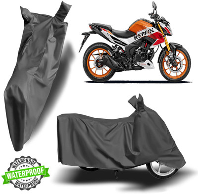 Autoinnovation Waterproof Two Wheeler Cover for Honda(Hornet 2.0, Grey)