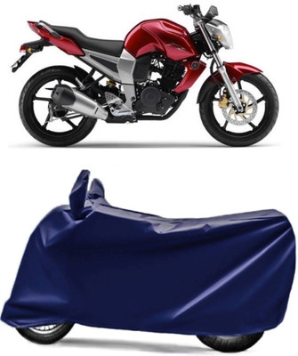AUCTIMO Two Wheeler Cover for Yamaha(FZ16, Blue)