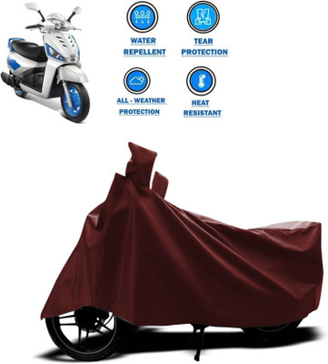 AASHTIK MART Two Wheeler Cover for Mahindra(Gusto 125, Maroon)