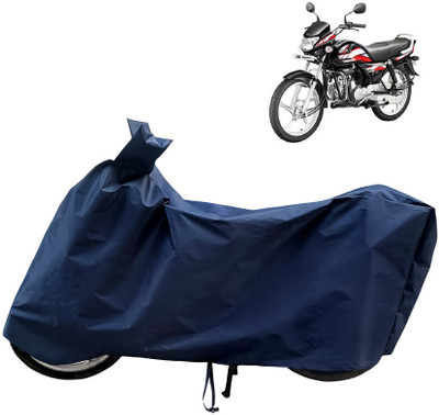 Horseyaart Waterproof Two Wheeler Cover for Hero(MotoCorp HF Deluxe, Blue)