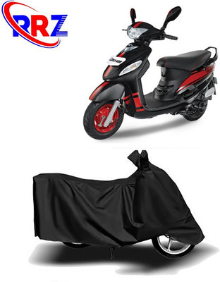 RRZ Waterproof Two Wheeler Cover for Mahindra(Rodeo, Black)
