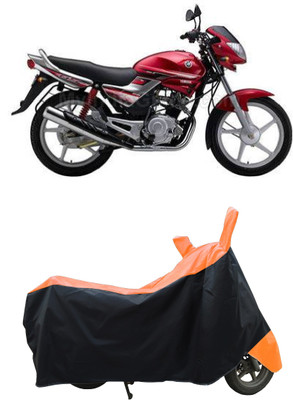 Coxtor Waterproof Two Wheeler Cover for Yamaha(Libero LX, Orange)