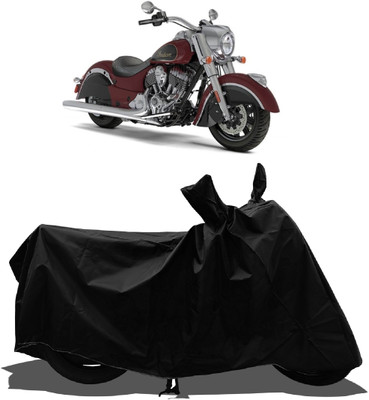 Tricway Waterproof Two Wheeler Cover for Indian(Chief Classic, Black)