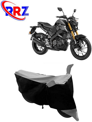 RRZ Waterproof Two Wheeler Cover for Yamaha(MT-15, Black, Grey)