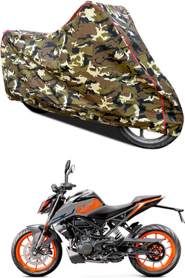 GOSHIV-car and bike accessories Waterproof Two Wheeler Cover for KTM(200 Duke BS6, Yellow)
