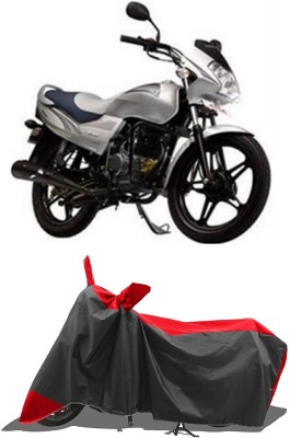 GROFATIK Two Wheeler Cover for LML(CRD, Red)