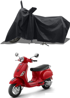 Romeiz Waterproof Two Wheeler Cover for Vespa(Urban Club, Black)