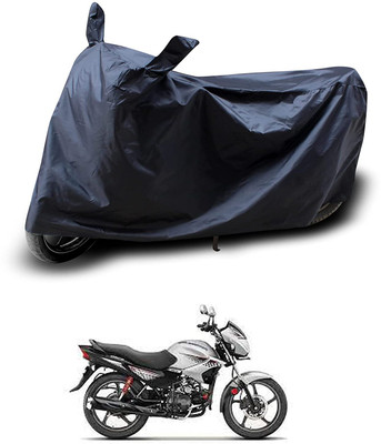 AASHTIK MART Two Wheeler Cover for Hero(Glamour FI, Black)