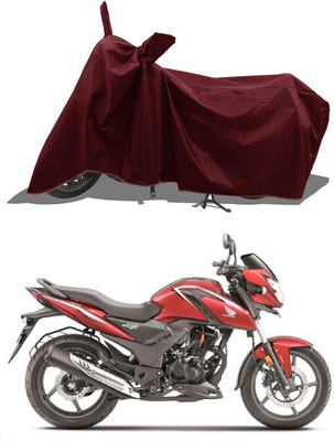 Matt Moon Two Wheeler Cover for Suzuki(Maroon)