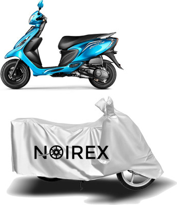 NOIREX Two Wheeler Cover for TVS(Zest, Silver)
