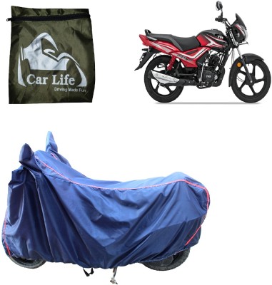 Car Life Two Wheeler Cover for TVS(Star City Plus, Blue)