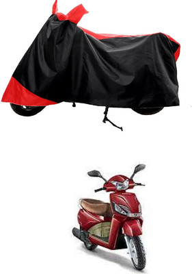 GROFATIK Two Wheeler Cover for Mahindra(Gusto, Red)