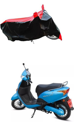 VESMEI Two Wheeler Cover for Hero(Electric Optima HS500 ER, Red)