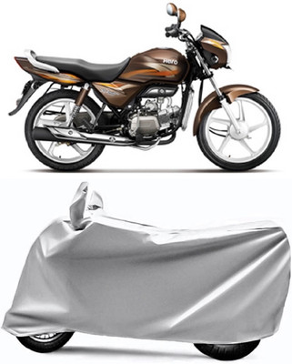 XOCAVO Two Wheeler Cover for Hero(Splendor Pro, Silver)