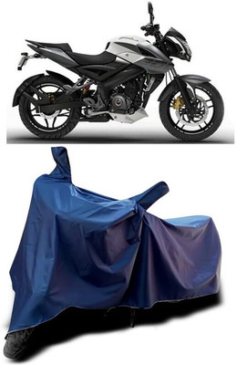 AASHTIK MART Two Wheeler Cover for Bajaj(Pulsar NS 200, Blue)