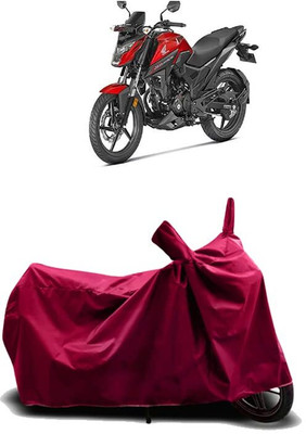 KEDIT Two Wheeler Cover for Honda(X-Blade, Maroon)