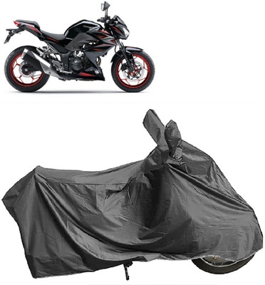 DIGGU Two Wheeler Cover for Kawasaki(Z250 BS6, Grey)