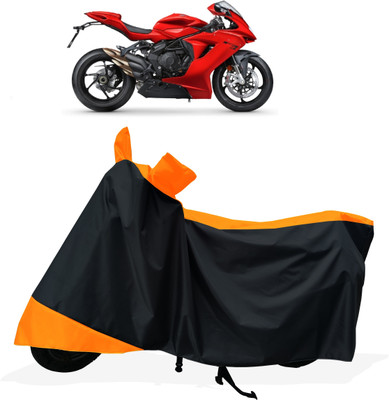 Tricway Two Wheeler Cover for MV Agusta(F3, Orange)