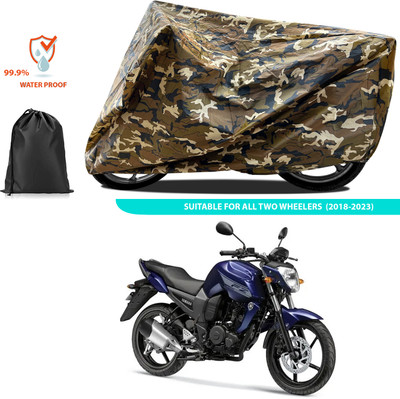 CODOKI Two Wheeler Cover for Yamaha(FZ-FI BS6, Yellow)