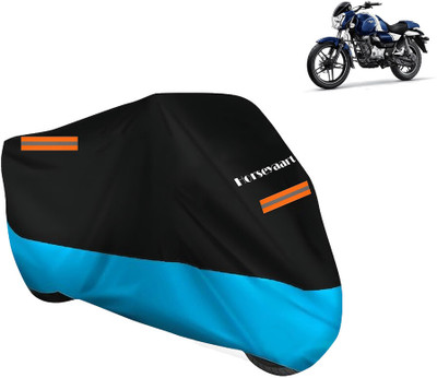 Horseyaart Waterproof Two Wheeler Cover for Bajaj(V15, Blue)