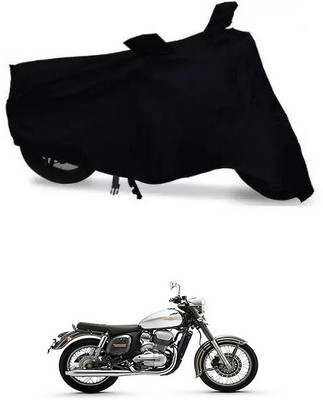 THE REAL ARV Waterproof Two Wheeler Cover for JAWA(Standardv BS6, Black)