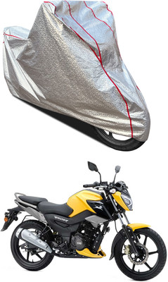 GOSHIV-car and bike accessories Waterproof Two Wheeler Cover for TVS(Raider, Silver)