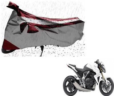 MISSION COLLECTION Waterproof Two Wheeler Cover for Honda(CB 1000R, Silver)