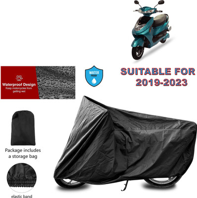 PAGORA Waterproof Two Wheeler Cover for Okinawa(R30 electric scooter, Black)