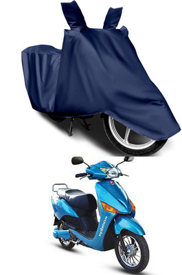 Furious3D Two Wheeler Cover for Hero(Electric Optima DX, Blue)