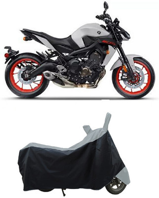 Coxtor Waterproof Two Wheeler Cover for Yamaha(MT 09 BS6, Grey)