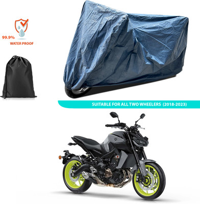 PAGORA Waterproof Two Wheeler Cover for Yamaha(MT 09, Blue)