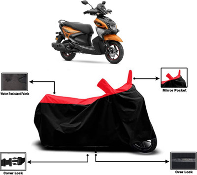 KEDIT Two Wheeler Cover for Yamaha(RayZR 125 Fi, Red)