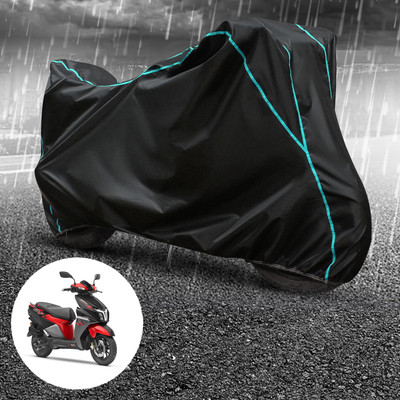CODOKI Waterproof Two Wheeler Cover for TVS(Ntorq 125, Black)